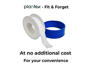 Plantex LEA-708 Pure Brass 2-Way Angle Valve For Bathroom/Quarter Turn Tap With Brass Wall Flange and Teflon Tape (Mirror-Chrome Finish)