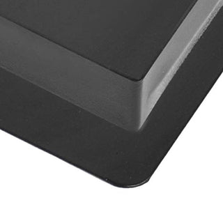 Plantex Powder Coated Metal Wall Mount Multi-Purpose Bathroom Shelf/Kitchen Shelf(14" X 5" inches, Black) Pack of 1