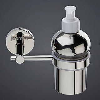 Plantex 304 Grade Stainless Steel Handwash Holder for Wash Basin liquid soap dispenser/Bathroom Accessories - Oreo (Chrome)