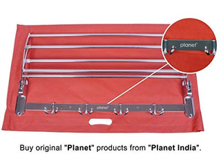 Planet Classic Stainless Steel Folding Towel Rack (24 Inches)