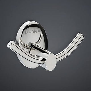 Plantex 304 Grade Stainless Steel Bathroom Hooks for Hanging Towels and Clothes in Washroom/Bathroom Accessories - Oreva (Chrome)