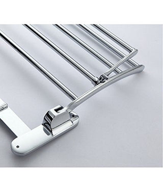 Planet Platinum Stainless Steel Folding Towel Rack