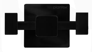 Plantex 304 Grade Stainless Steel Hooks for Hanging Clothes and Towel in Bathroom/Living Room/Bathroom Accessories - Splash (Black)