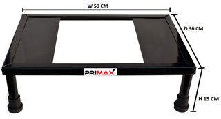 Primax Heavy Gi Metal Universal Microwave Oven Fix Stand for Kitchen Platform - Floor (Up to 30L)