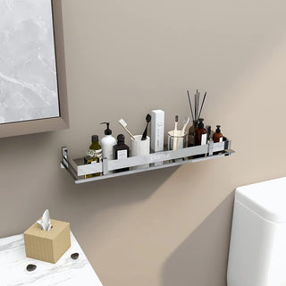 Plantex Stainless Steel Shelf/Bathroom Shelf/Kitchen Shelf 18 X 5 Inches - Wall Mount