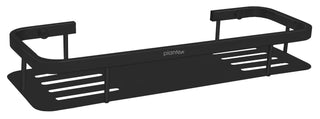 Plantex Stainless Steel 304 Grade Shelf for Bathroom/Kitchen Rack - Bathroom Accessories - (15X5 Inches-Black Finish)