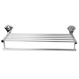 Plantex Royal Stainless Steel Towel Rack/Towel Stand/Hanger Bathroom Accessories - 24 inch