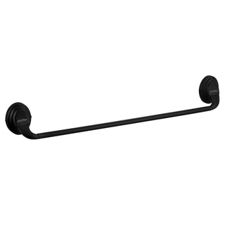 Plantex 304 Grade Stainless Steel 24 inch Towel Hanger/Holder Stand Bathroom Accessories - Cubic (Black)