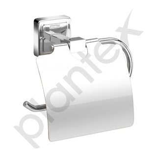 Plantex 304 Grade Stainless Steel Toilet Paper Holder/Stand for Toilet Paper Roll/Tissue Paper Holder - Decan (Chrome)