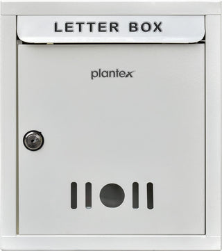 Plantex A4 Size Letter Box - Mail Box/Post Box/Letter Box for Home gate/Suggestion Box for Office- School/Complaint Box/Donation Box with Lock and Keys (Ivory) - Wall Mount