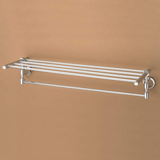 Plantex 304 Grade Stainless Steel Towel Rack for Bathroom/Towel Stand/Hanger/Bathroom Accessories - Niko (24 Inch-Chrome)