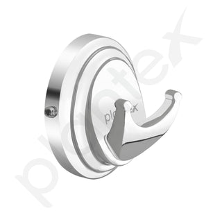 Plantex 304 Grade Stainless Steel Robe Hook for Bathroom/Cloth Hanger for Wall/Hooks for Clothes Hanging - Cubic (Chrome)