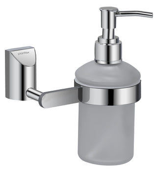 Plantex Smero Pure Brass Made Hand Wash Holder for Wash Basin/Liquid Soap Dispenser/Shampoo Dispenser - Superb (Chrome)