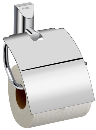 Plantex Smero Pure Brass Toilet Paper Holder/Tissue Paper Stand for Washroom/Bathroom - Superb (Chrome)