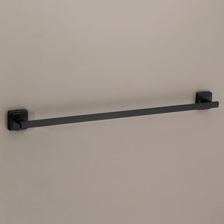 Plantex 304 Grade Stainless Steel Towel Hanger/Towel Rod/Stand for Bathroom - Decan (Black)