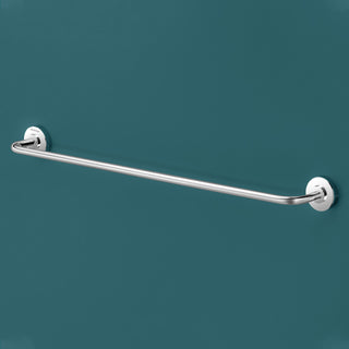 Plantex 304 Grade Stainless Steel Towel Hanger for Bathroom/Towel Rod/Bar/Bathroom Accessories - Daizy (Chrome)