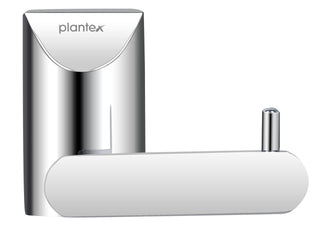 Plantex Smero Pure Brass Made Hooks for Hanging Clothes and Towel in Bathroom/Robe Hook/Hanger for Living Room - Superb (Chrome)