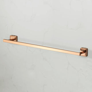 Plantex 304 Grade Stainless Steel Towel Hanger/Towel Rod/Stand for Bathroom Pack of 2, Decan (Rose Gold)