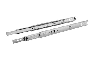 Plantex Full Extension Ball Bearing Telescopic Channel Runner/12 Inch Drawer Slides for Kitchen/Channel for Drawer/Telescopic Slide/Drawer Channels for Wardrobe and Home(Silver)