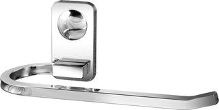 Plantex Metro Platinum Stainless Steel Hand Towel Ring/Napkin Hanger for Bathroom/Towel Holder for wash basin/Bathroom Accessories