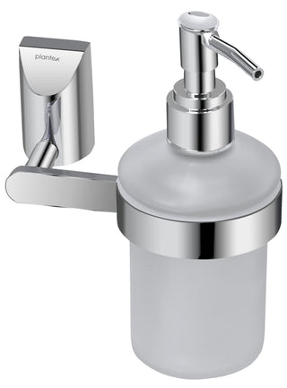 Plantex Smero Pure Brass Made Hand Wash Holder for Wash Basin/Liquid Soap Dispenser/Shampoo Dispenser - Superb (Chrome)