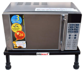 Primax Heavy Gi Metal Universal Microwave Oven Fix Stand for Kitchen Platform - Floor (Up to 30L)