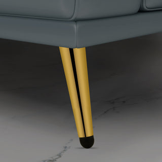 Plantex 304 Grade Stainless Steel 6 inch Sofa Leg/Bed Furniture Leg Pair for Home Furnitures (DTS-54-Gold) – 2 Pcs