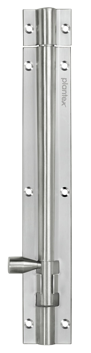 Plantex 8- inches Long Tower Bolt for Door/Windows/Wardrobe - Pack of 2 (Chrome-Silver)