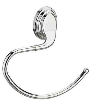 Plantex Stainless Steel 304 Grade Cubic Napkin Ring/Towel Ring/Napkin Holder/Towel Hanger/Bathroom Accessories(Chrome) - Pack of 2