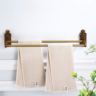 Plantex Antique Aluminum Towel Rod/Towel Hanger for Bathroom/Towel Bar/Towel Rod/Stand/Bathroom Accessories(24 Inch)