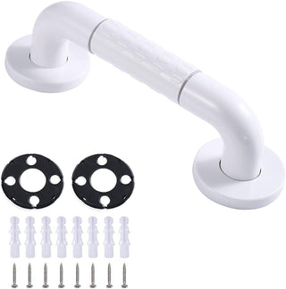 Plantex Premium ABS Grab Bar Safety Rail Handle for Senior Citizen/Anti Slip Grab Bar/Bathroom Handle for Senior Citizen/Grab Bars for Toilet Senior Citizens/ (Pack of 1|White)