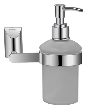 Plantex Smero Pure Brass Made Hand Wash Holder for Wash Basin/Liquid Soap Dispenser/Shampoo Dispenser - Superb (Chrome)