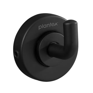 Plantex 304 Grade Stainless Steel Robe Hook/Cloth-Towel Hanger/Napkin Hanger/Bathroom Accessories - Daizy (Black)