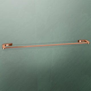 Plantex Smero Pure Brass Towel Hanger for Bathroom/Stand/Towel Bar/Bathroom Accessories - Smart (24 Inch-PVD Rose Gold)