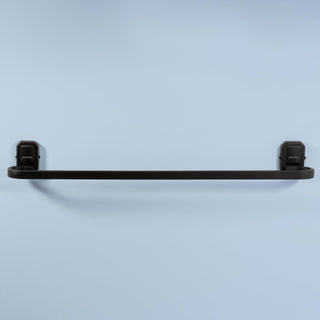 Plantex 304 Grade Stainless Steel Bathroom Towel Hanger/Holder/Stand/Bathroom Accessories - Cute (Black)