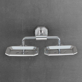 Plantex 304 Grade Stainless Steel Soap Holder/Soap Stand/Soap Dish for Sink/Wash Basin Bathroom Accessories - Nipron (Chrome)