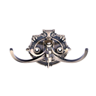 Plantex Zinc Alloy, Antique Robe Hook, Cloth-Towel Hanger Bathroom Accessories (Brass, Lion)