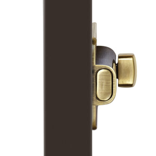 Plantex Premium Heavy Duty Door Stopper/Door Lock Latch for Home and Office Doors - Pack of 1 (Brass Antique)