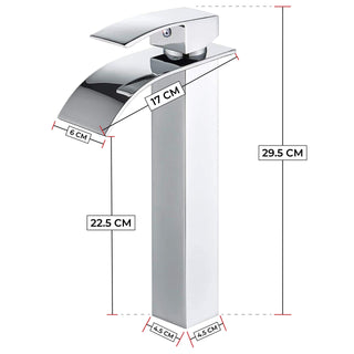 Plantex Single Lever Basin Tap/Washbasin Mixer Tap Hot and Cold/304 Grade Stainless Steel Tap for Washbasin/Pillar Cocke Tap for Basin/Mixer Tap for Wash Basin-(YJR-31-Chrome)