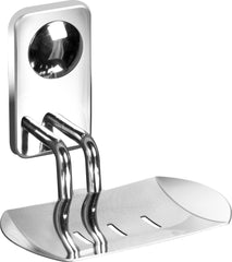 Plantex Metro Platinum Stainless Steel Soap Dish/Soap Stand/Bathroom Soap Holder/Bathroom Accessories