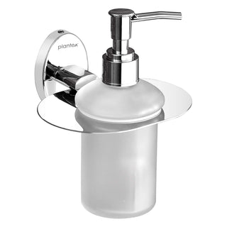 Plantex 304 Grade Stainless Steel Wash Basin Handwash Holder and Dispenser for Liquid Soap/Bathroom Accessories - Olive (Chrome)