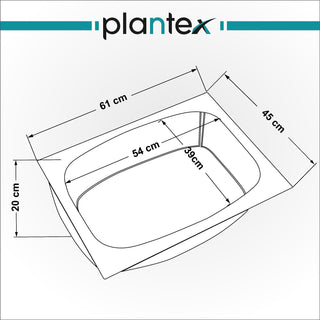 Plantex Stainless Steel Kitchen Sink/Single Bowl Kitchen Sink with Hose Pipe and Round Coupling - Flush Mount/Under Mount/Top Mount - (Chrome - 24x18 inch)