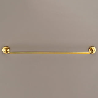 Plantex 304 Grade Stainless Steel Daizy Towel Hanger for Bathroom/Towel Rod/Bar/Bathroom Accessories - Pack of 1 (APS- 958 - PVD Gold)