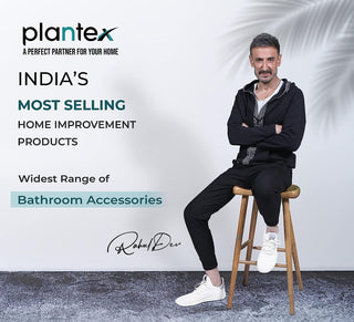 Plantex Pure Brass PAC-1819 3 in 1 Wall Mixer with Bend for Arrangement of Overhead and Telephonic Shower for Bathroom with Brass Wall Flange & Teflon Tape (Mirror-Chrome Finish)