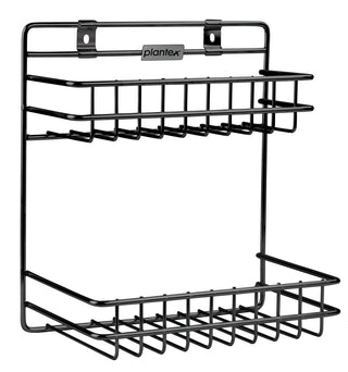 Plantex GI Steel Bathroom Multipurpose Detergent Holder/Bathroom Shelf/Storage Rack/Bathroom Accessories (Powder Coated)