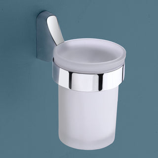 Plantex Smooth Brass Tumbler/Tooth Brush Holder for Washbasin and Bathroom (UN-1737)