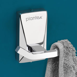 Plantex 304 Grade Stainless Steel Crystal Robe Hook/Cloth Hanger Hook/Door Hanger - Hook (Chrome)