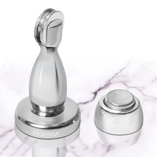 Plantex Magnet Door Stopper/Gate Stopper for Main Door/Door Magnet Stopper/Bathroom Door Stopper/Office Door Stopper/Hotel Door Stopper - Set of 2 (4 Inch,Chrome)