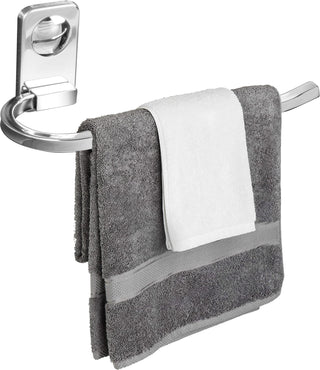 Plantex Metro Platinum Stainless Steel Hand Towel Ring/Napkin Hanger for Bathroom/Towel Holder for wash basin/Bathroom Accessories