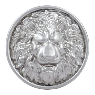 Plantex Lion Face Cabinet Drawer Knob Handle/Kitchen Cabinet Knobs/Knobs for Cabinets and Drawer/Round Drawer Pulls and Knobs- Pack of 6 Pieces (Silver)